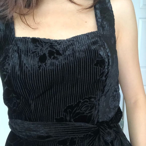 Anthropologie Velvet Jumpsuit - Picture 3 of 5